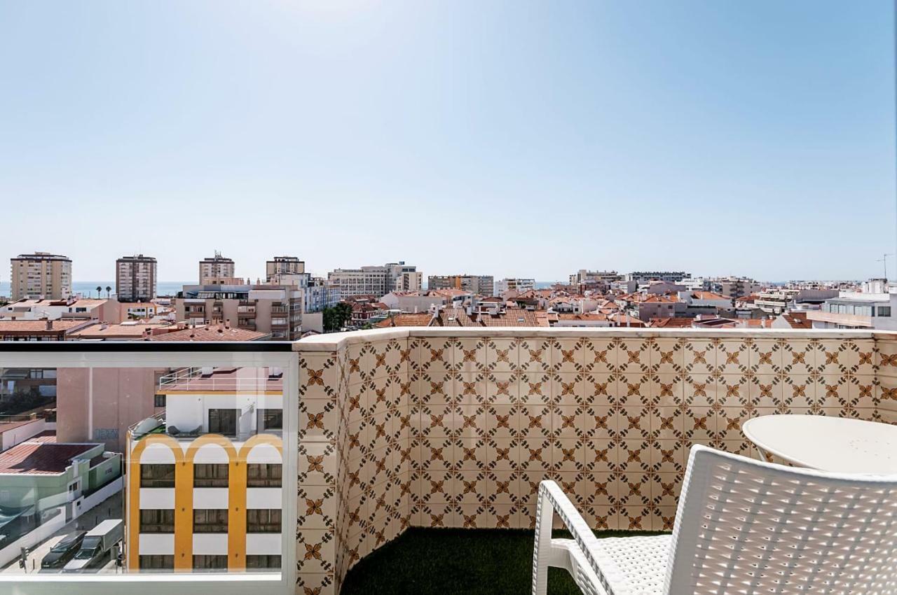 Lovely Lisboa Costa Da Caparica Seaview Apartment 외부 사진