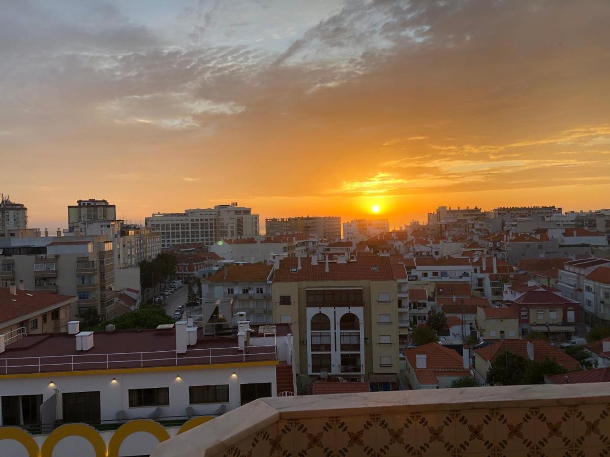 Lovely Lisboa Costa Da Caparica Seaview Apartment 외부 사진